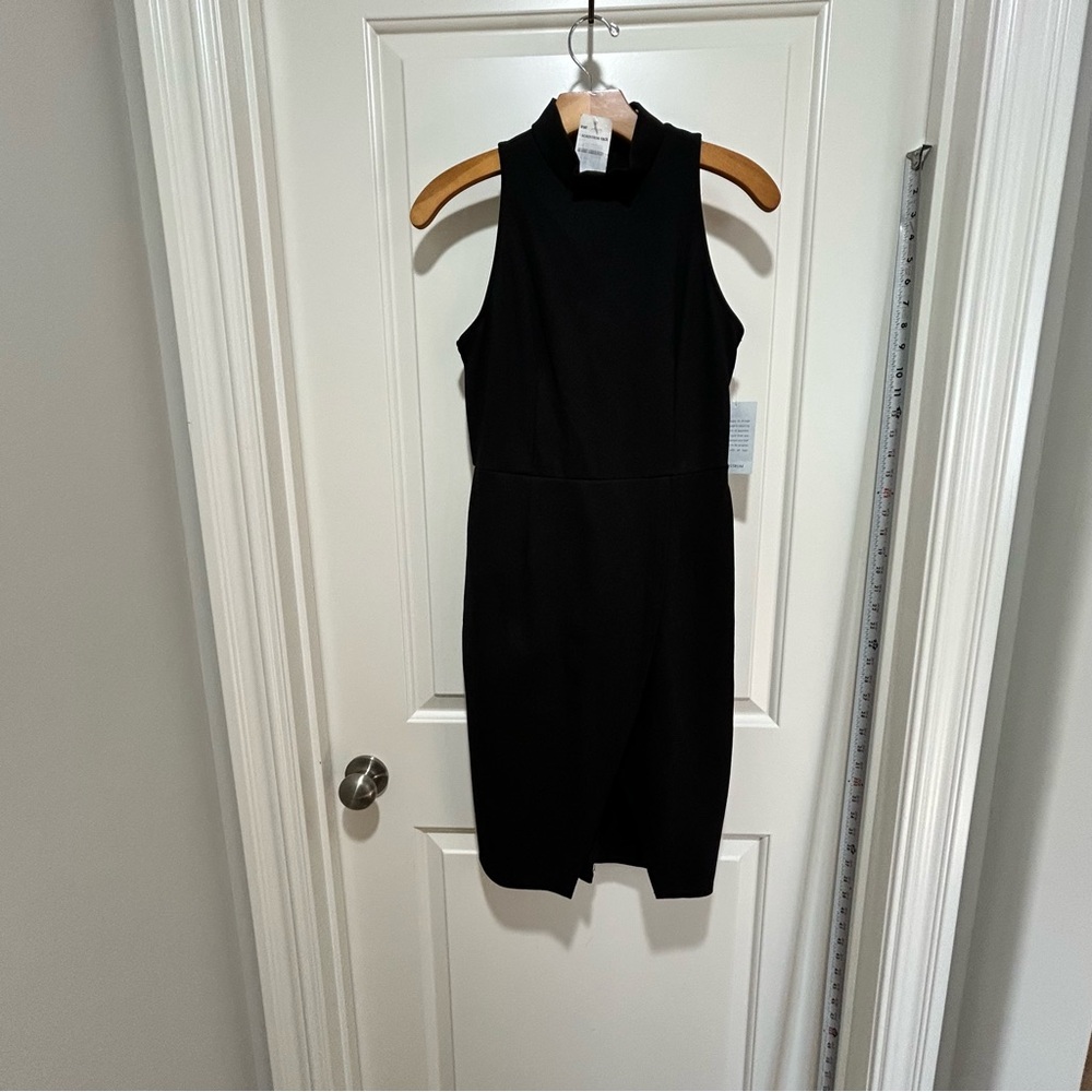 Nordstrom Rack / The Vanity Room Black Sleeveless Midi Dress women’s size S. NWT